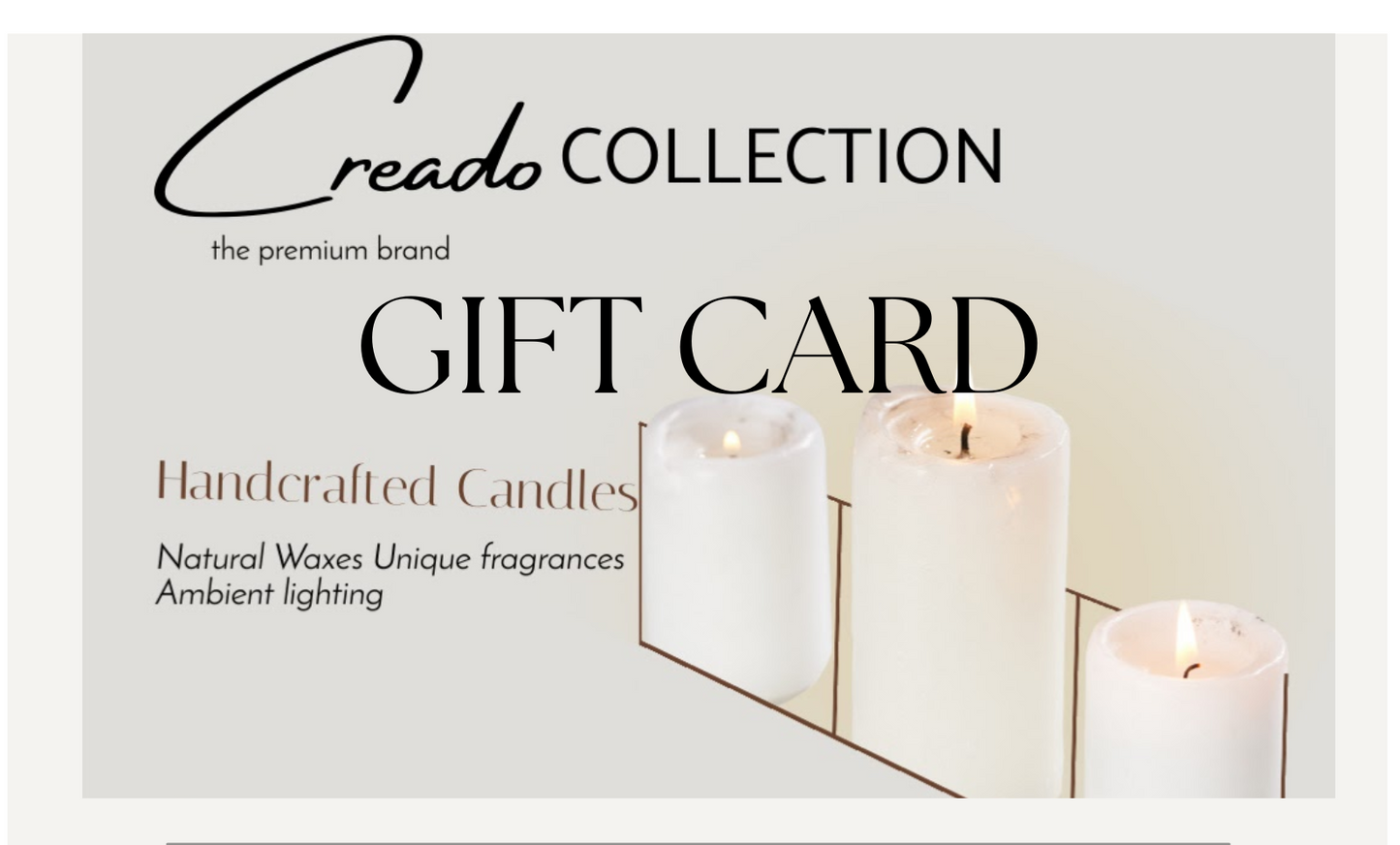 Creado Collection Gift Card